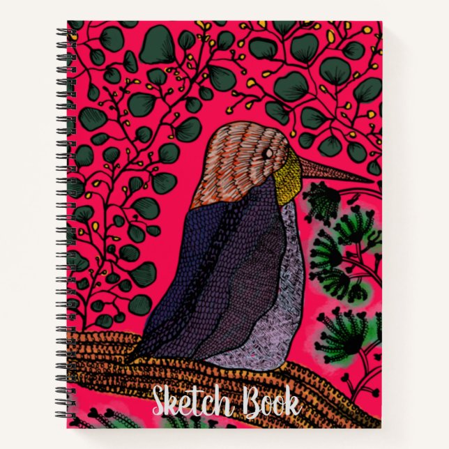 Carnet de croquis d'oiseaux (Devant)