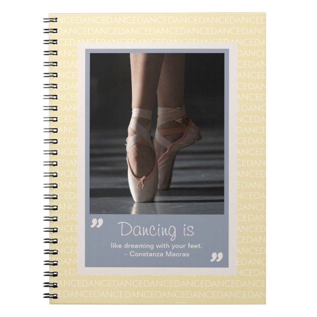 Carnet de danse Ballet Dream (Devant)