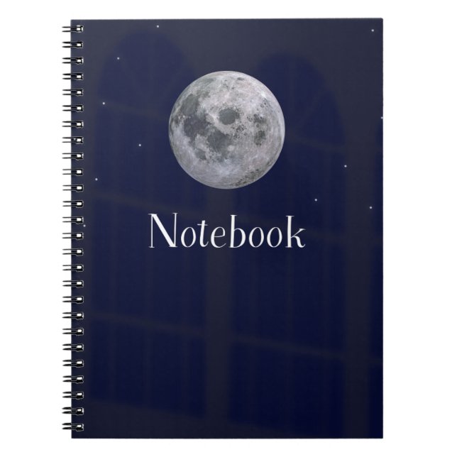 Carnet de design Lune (Devant)