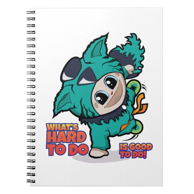 Carnet de dessin animé de manga mou (Devant)