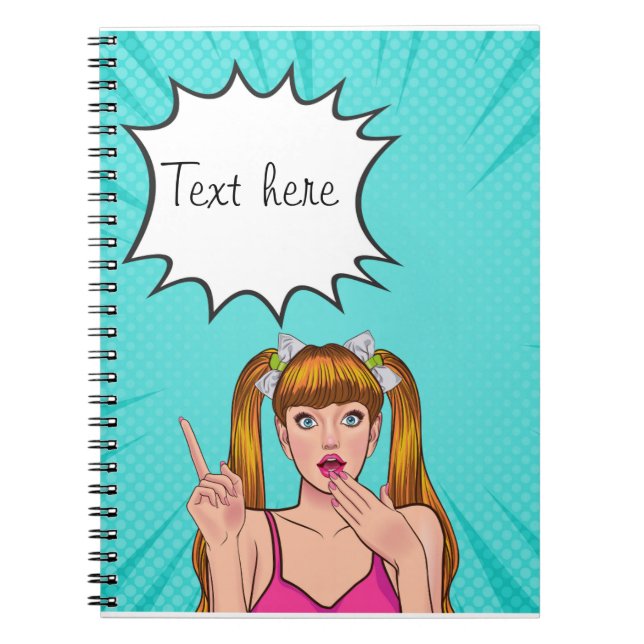 carnet de dessins animés sur mesure (Devant)