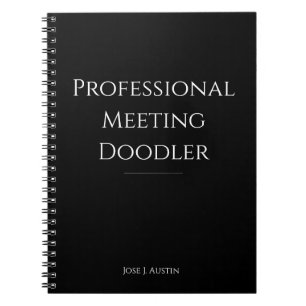 Carnet de dessins humoristiques pour réunions prof
