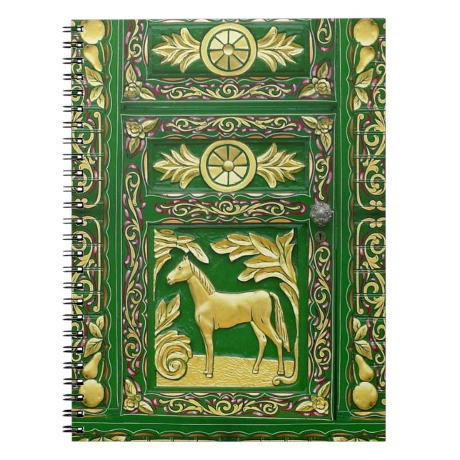 Carnet de détail de porte tzigane (Devant)