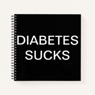 Carnet de diabète noir