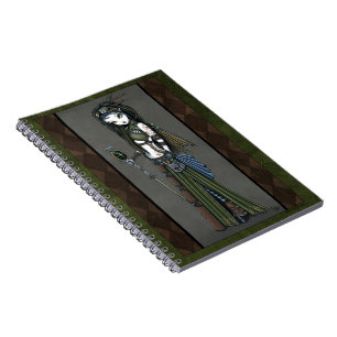Carnet de fée d'Aviatrix de Steampunk d'éclat de