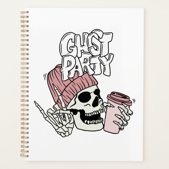 Carnet de fête fantôme (Devant)