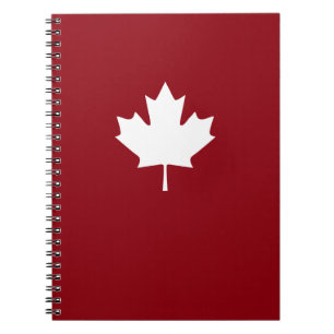 Carnet de feuille d'érable du Canada