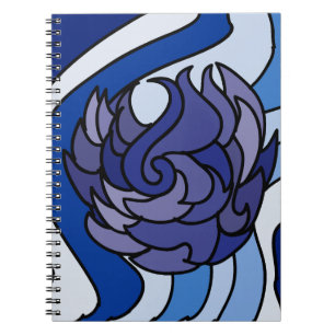 Carnet de flamme bleue