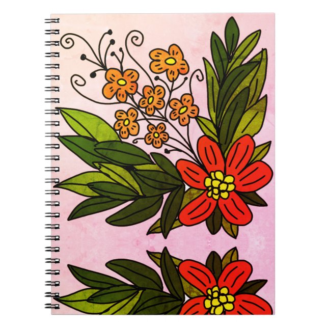 Carnet de fleurs (Devant)