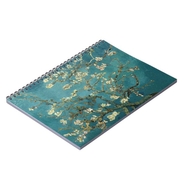 Carnet de fleurs d'amandes (Côté gauche)