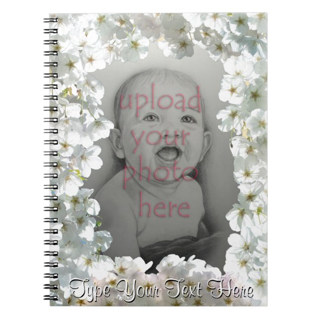 Carnet de fleurs Personnalisez le livre de fleurs  (Devant)
