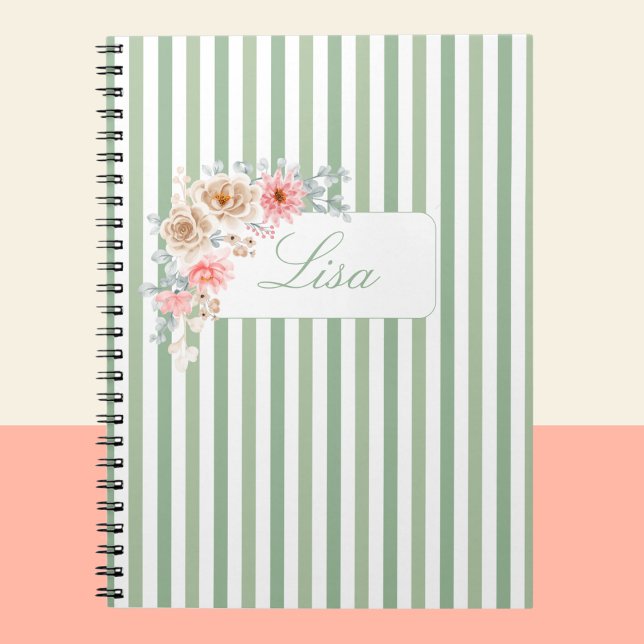 Carnet de fleurs printanières personnalisées (Créateur téléchargé)