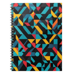Carnet de formes Abstraites géométriques en gras
