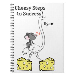 Carnet de fromage de souris d'autruche