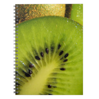 Carnet de fruits à Kiwi vert juteux