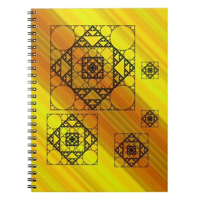 Carnet de géométrie fractale (Devant)