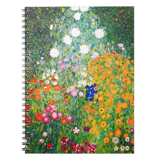 Carnet de jardin d'agrément de Gustav Klimt (Devant)