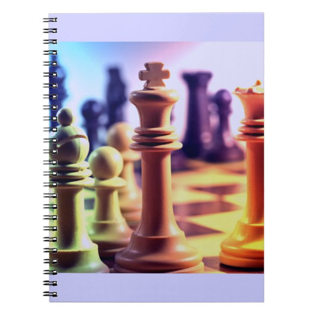 Carnet de jeu d'échecs (Devant)