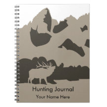 Carnet de journal de chasse