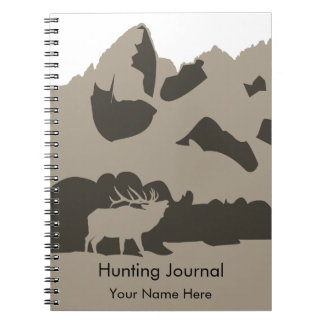 Carnet de journal de chasse