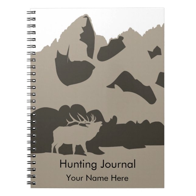 Carnet de journal de chasse (Devant)