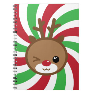Carnet de Kawaii Reindeer