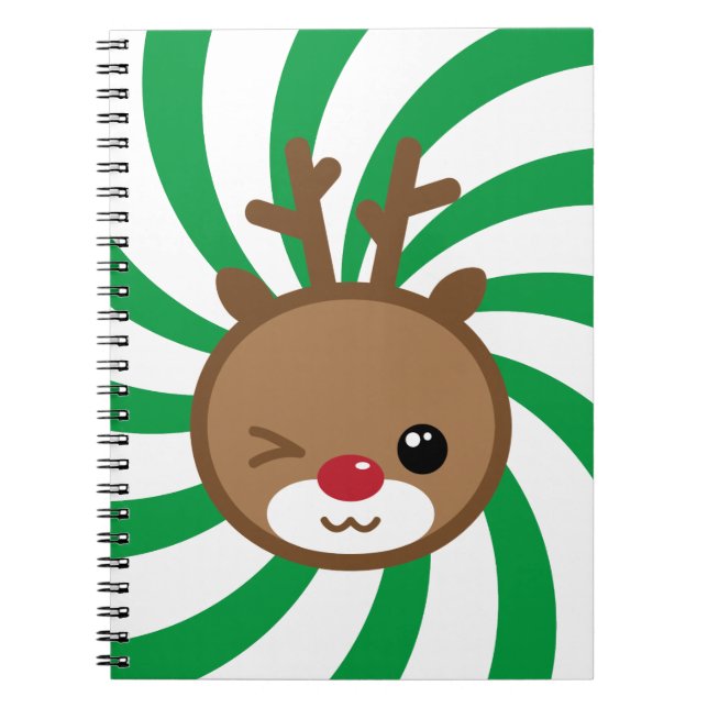 Carnet de Kawaii Reindeer (Devant)