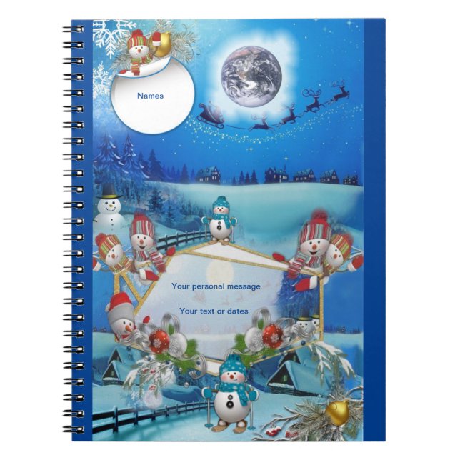 Carnet de la carte d'hiver 2023 (Devant)