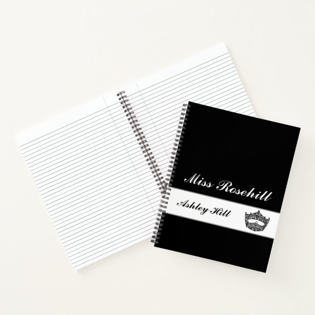 Carnet de la couronne de concours personnalisé (Intérieur)