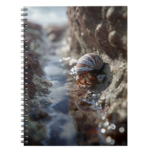 Carnet de la marée de crabe Hermit (Devant)