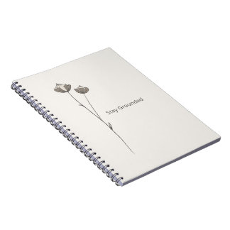 Carnet de la nature minimal nordique - Restez ancr