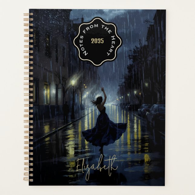 Carnet de la pluie de minuit (Devant)