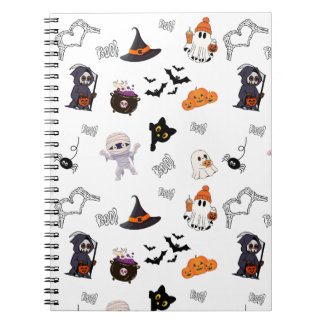 Carnet de la spirale d'Halloween
