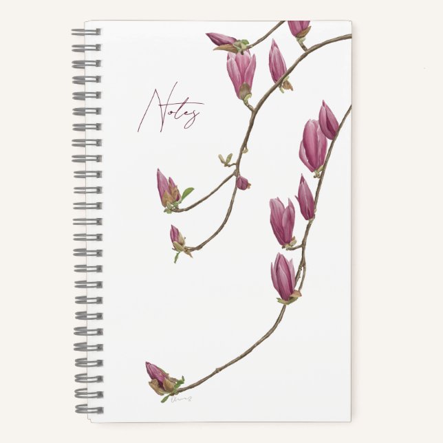 Carnet de la vigne de Magnolia (Recto)
