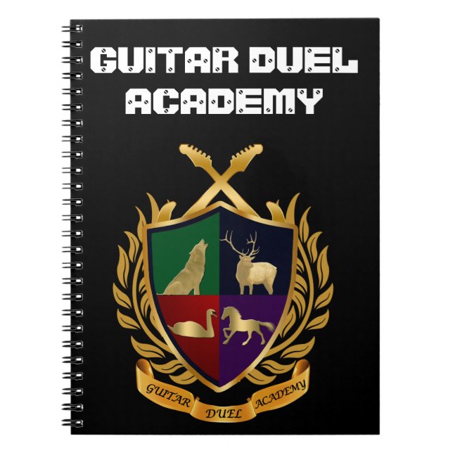 Carnet de l'Académie Guitar Duel (Devant)