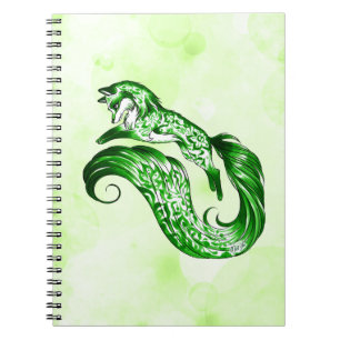 Carnet de l'esprit de la nature colorée par main
