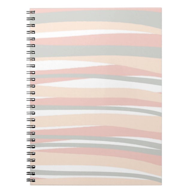 Carnet de lignes Abstraites Boho Chic minimal (Devant)