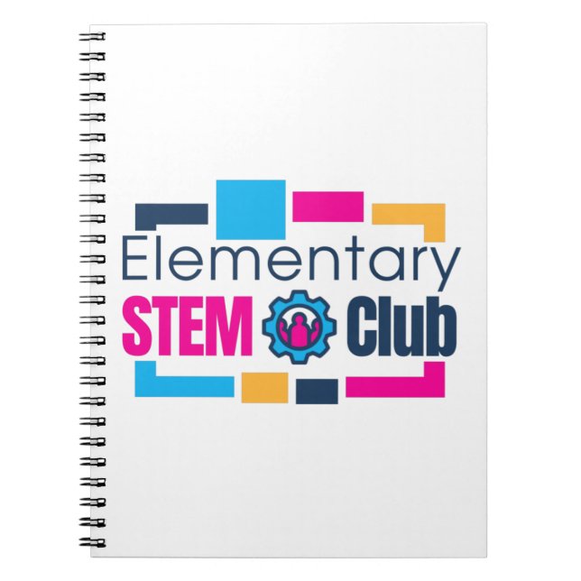 Carnet de logo du club STEM élémentaire (Devant)
