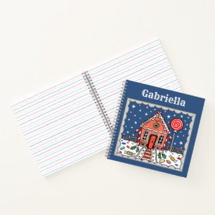 Carnet de maison en pain d'épice personnalisé