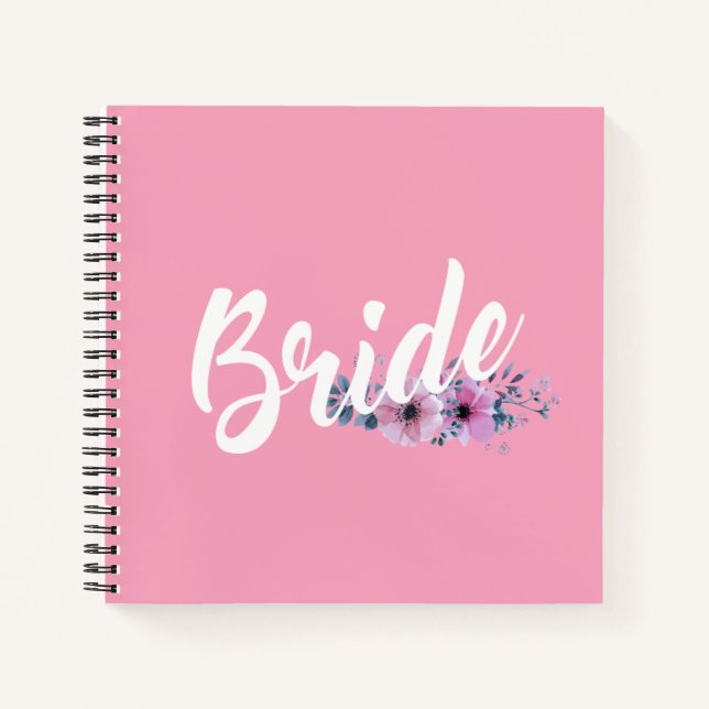 Carnet de mariage calligraphié pour les invités de (Devant)
