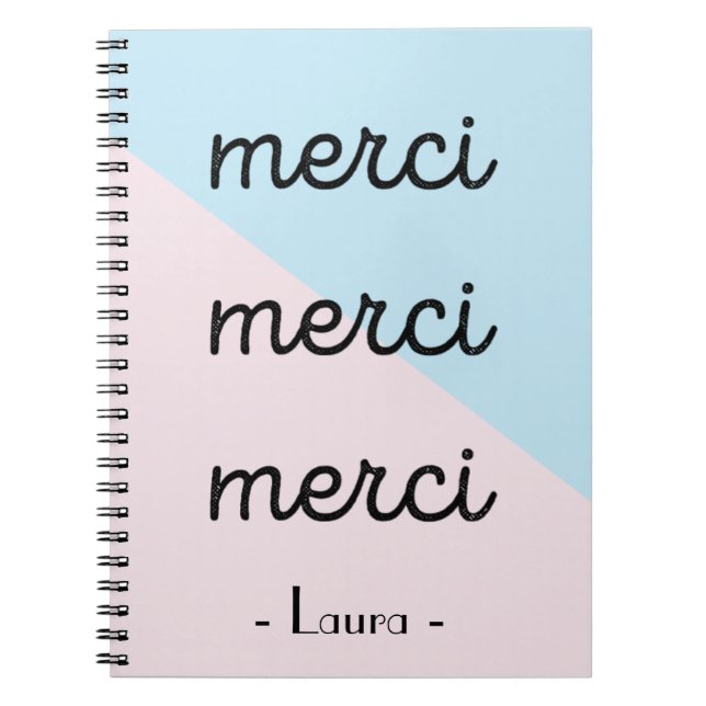 Carnet de Merci (Devant)