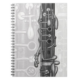 Carnet de monogramme supérieur Clarinet