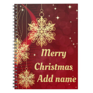 Carnet de Noël personnalisé