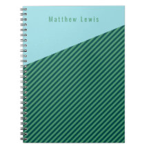 Carnet de nom personnalisable à motif de bande ver