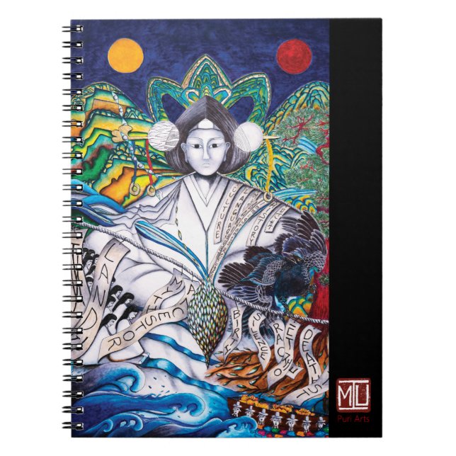 Carnet de notes à spirale de la MU (Devant)