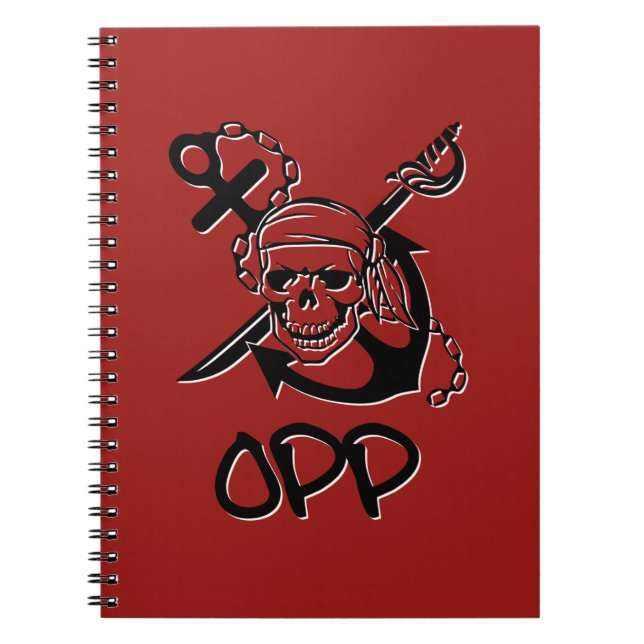 Carnet de notes à spirale d'OPP | (Devant)