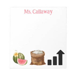 Carnet de notes amusant Chanson Pun Watermelon Suc