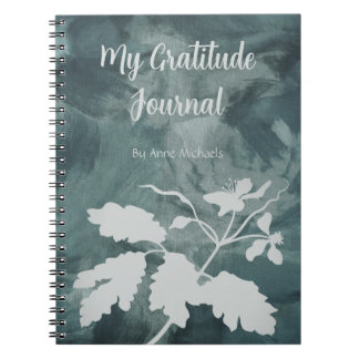 Carnet de notes de gratitude personnalisé