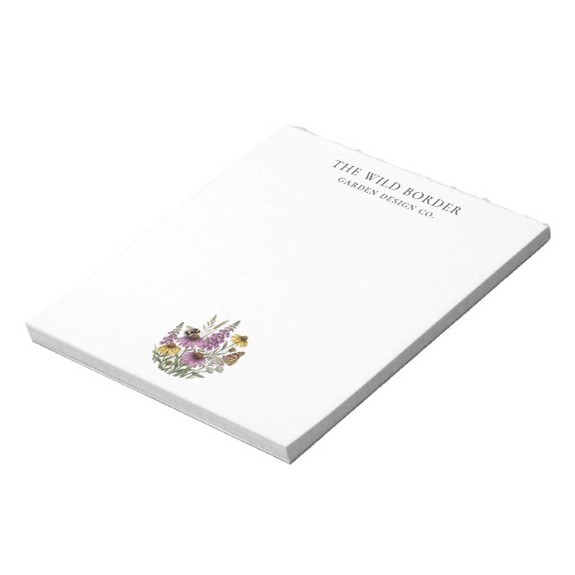 Carnet de notes de jardin botanique pour pollinisa (Tourné)
