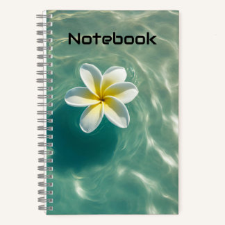 Carnet de notes élégant de la belle mer plage